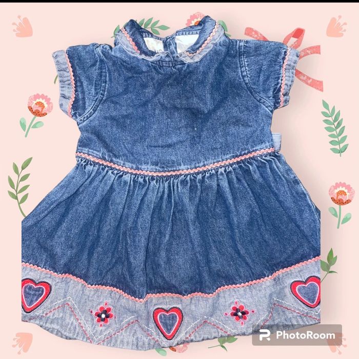 Robe en jeans