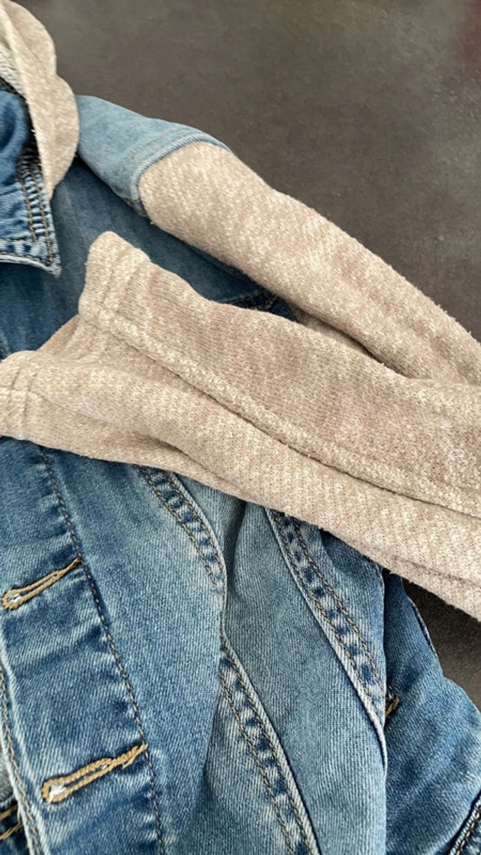 Veste jean fille - photo numéro 3