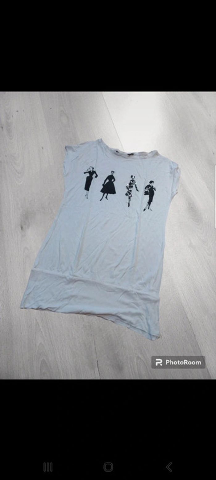 Tee-shirt tunique 👣