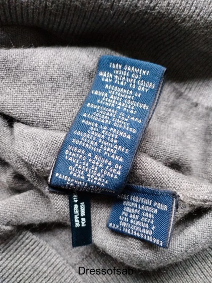 Pull Ralph Lauren Femme 💯 Laine - photo numéro 8