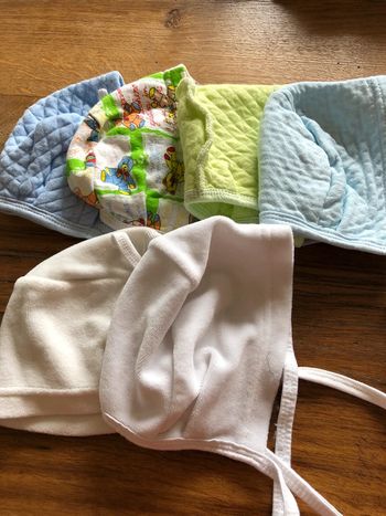 Ensemble bonnet naissance