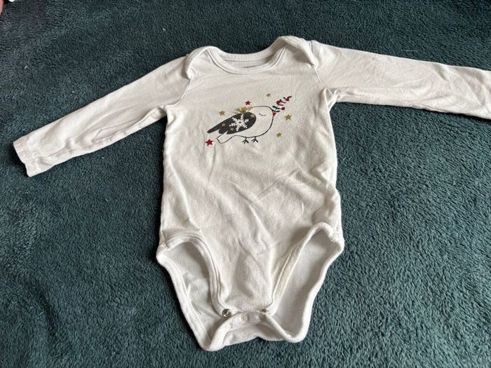 Lot de 3 bodys manches longues 12 mois 74 cm - photo numéro 4