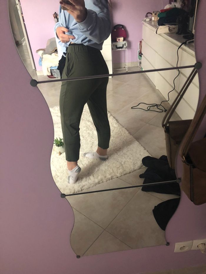 Pantalon léger taille haute - photo numéro 9