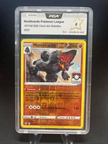 Carte Pokémon Monthracite 107/192 PCA 8