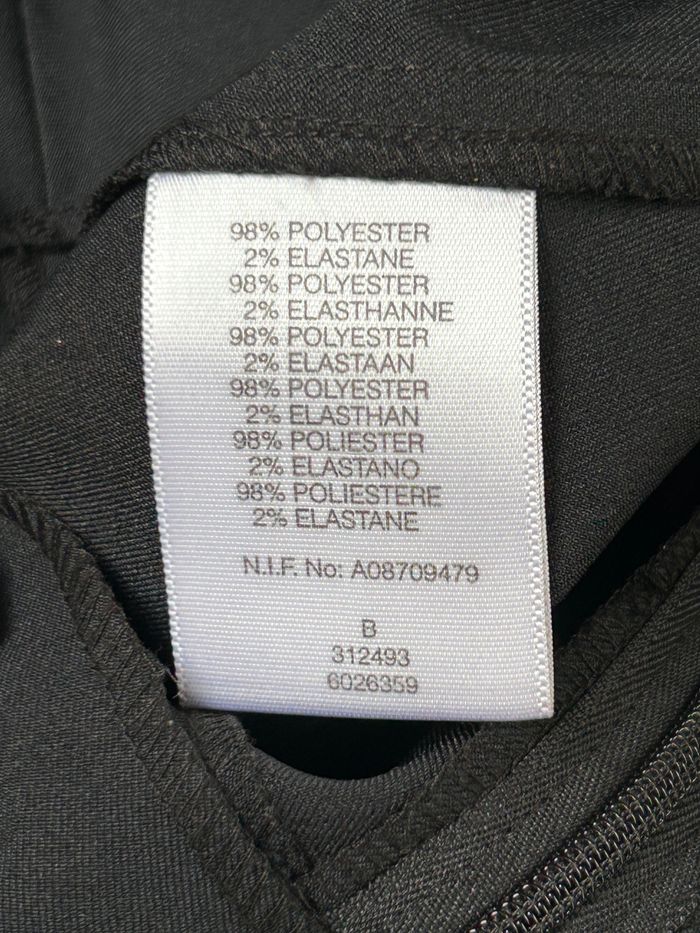 Longue jupe noire Etam - Taille 40/42 - photo numéro 4