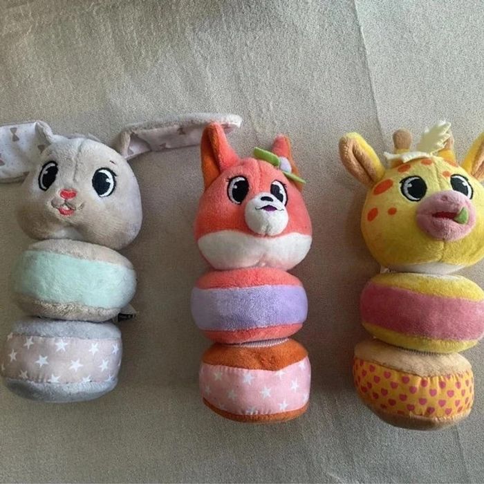 Peluches velcros animaux à velcros - photo numéro 3