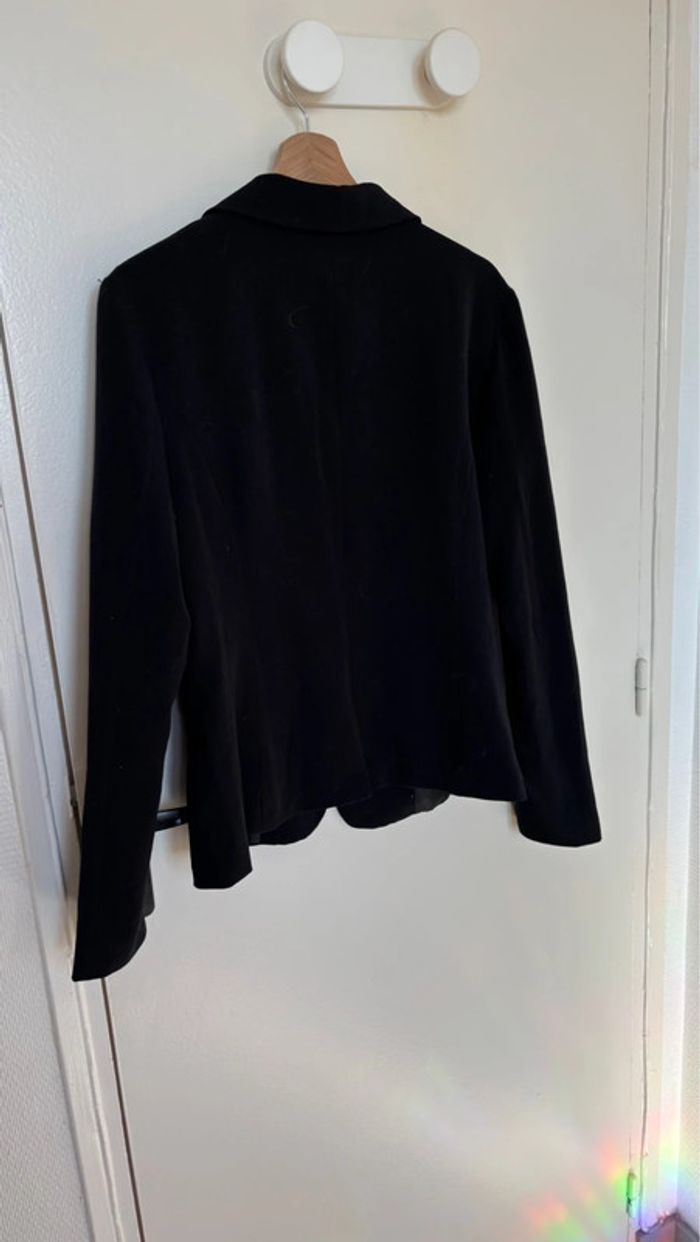 Veste de blazer noir taille 44 en bon état - photo numéro 3