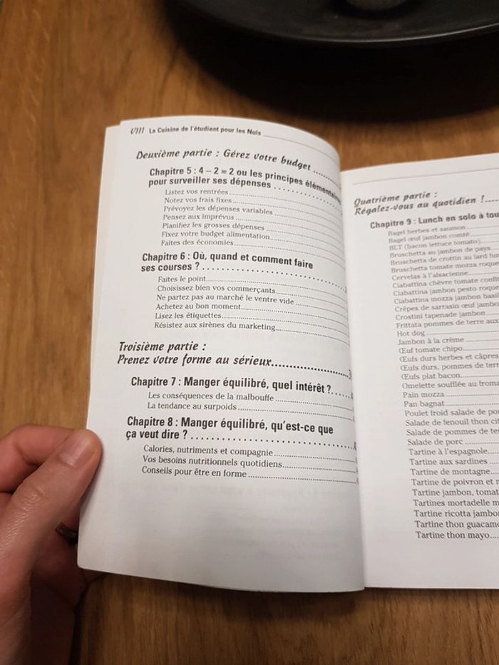 Livre la cuisine de l'étudiant pour les nuls - photo numéro 4
