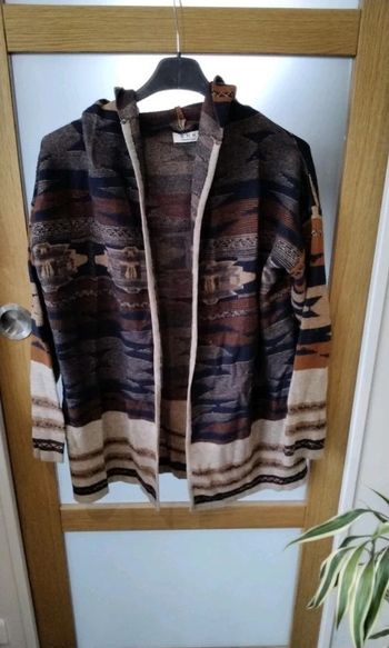 Gilet à  capuche - long- femme 38/40