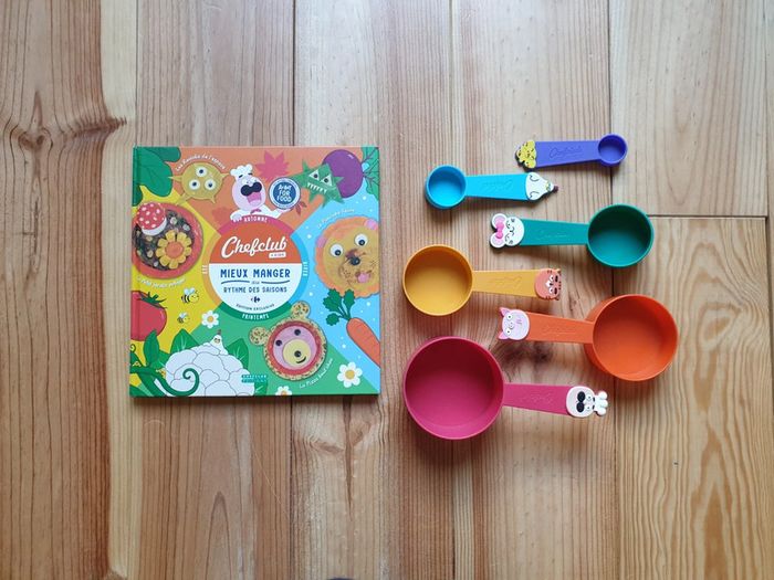 Livre de recettes et 6 cuillères-mesures - photo numéro 4