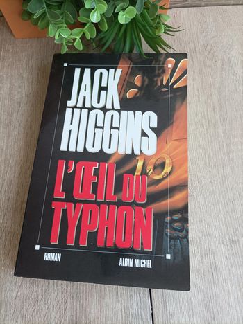 Livre L'œil du Typhon Jack Higgins