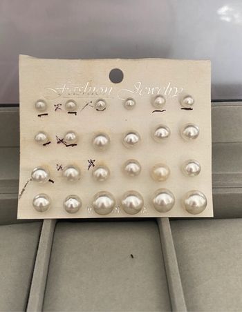 Lot boucles d’oreilles