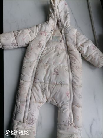 Manteau combinaison bébé