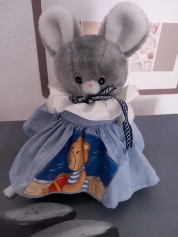 Peluche souris pimprenelle 29cm