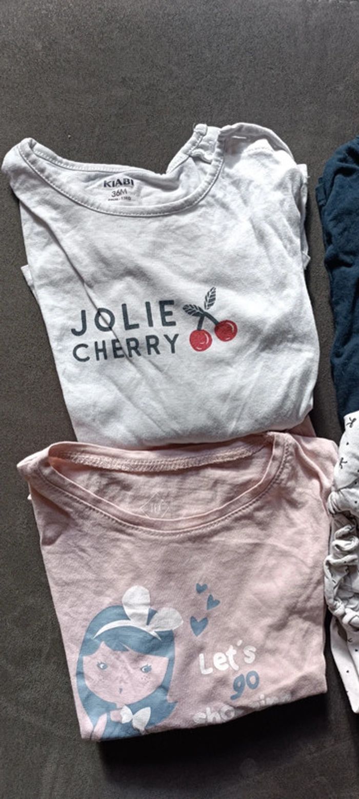 Lot 4 Tee-shirt manches longues 3 ans - photo numéro 2