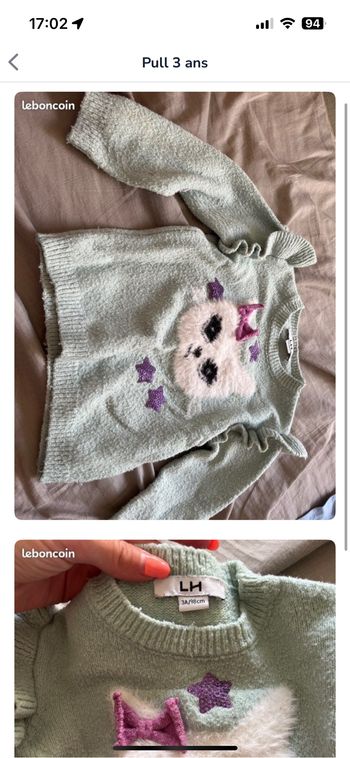 Pull 3 ans