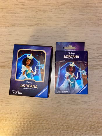 Ravensburger boîte protection cartes Disney Lorcana princesse grenouille princess frog