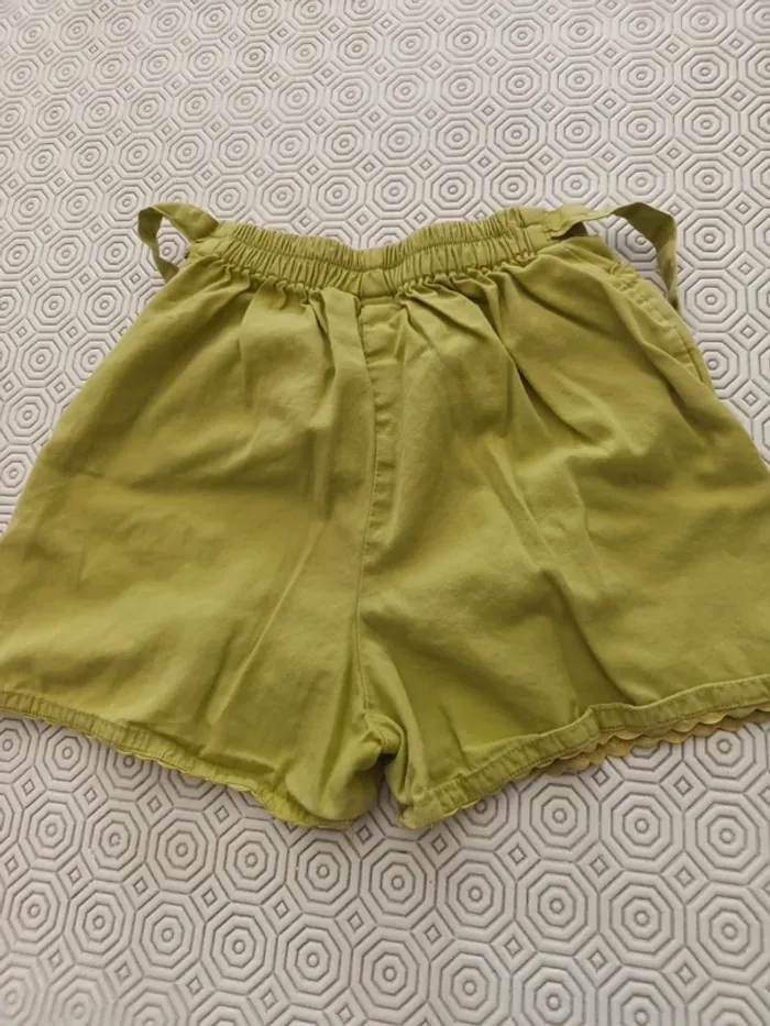 Short du pareil au même 18 mois vert - photo numéro 3