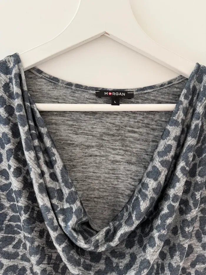 Belle blouse fluide léopard Morgan 🌸 L 40 - photo numéro 7