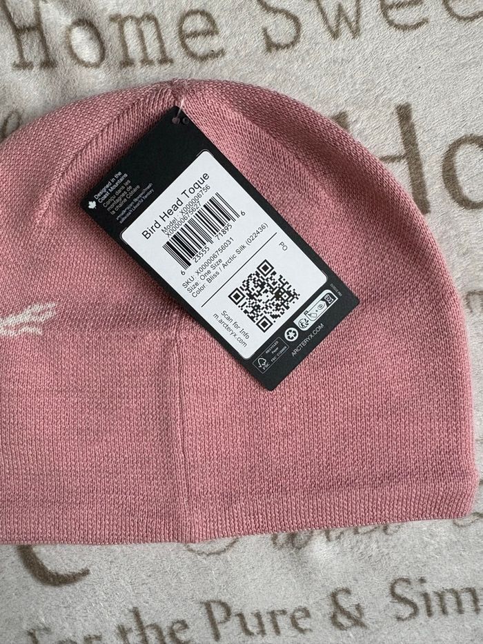 Arc'teryx - Bonnet Bird Head - Bliss/Arctic Silk (rose) - photo numéro 3