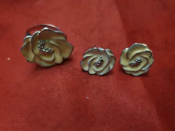 Lot bague et boucles d'oreilles @