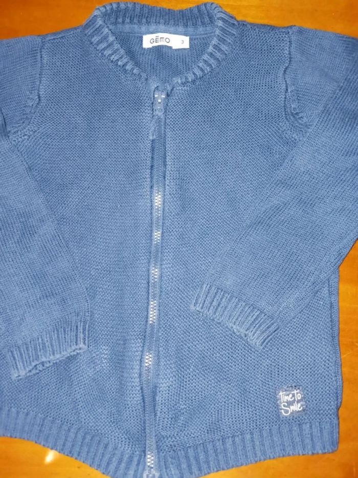 Gilet marine 3 ans gémo