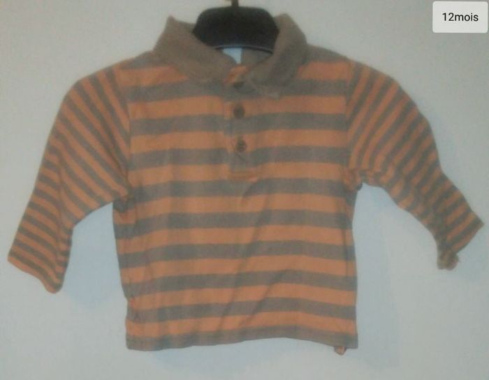 Polo manche longue