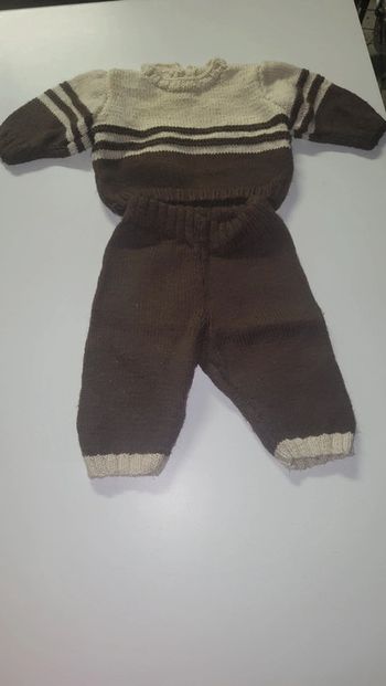 Ensemble 3 mois fait main