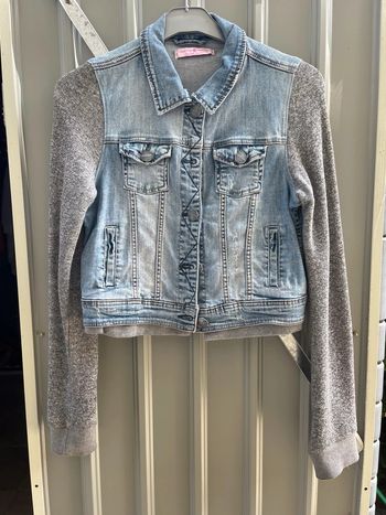 veste en jean à capuche Cache-Cache