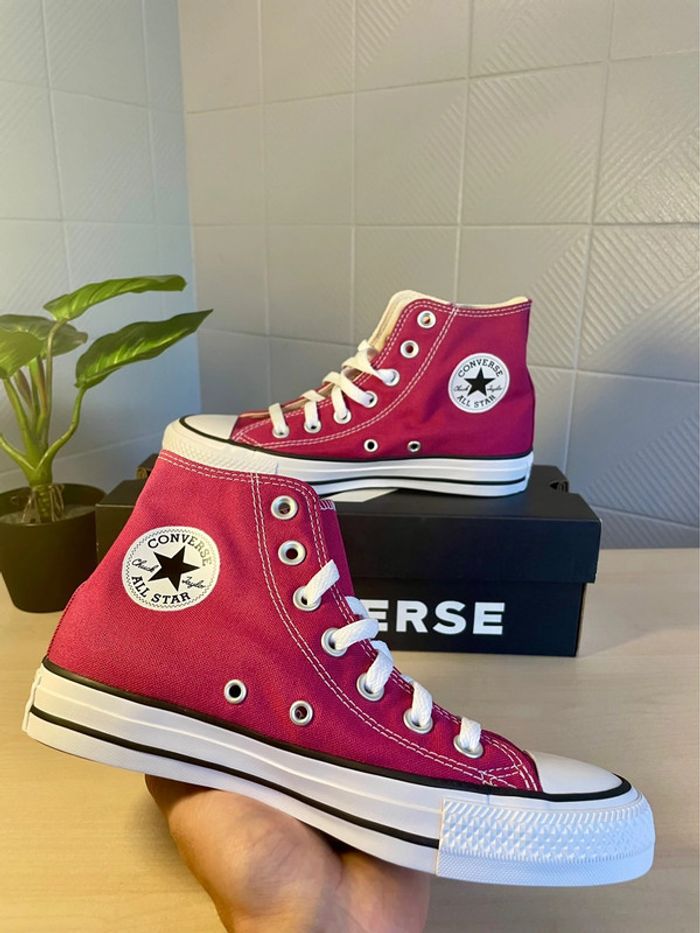 Converse Chuck Taylor glow purple / Bordeaux - photo numéro 3