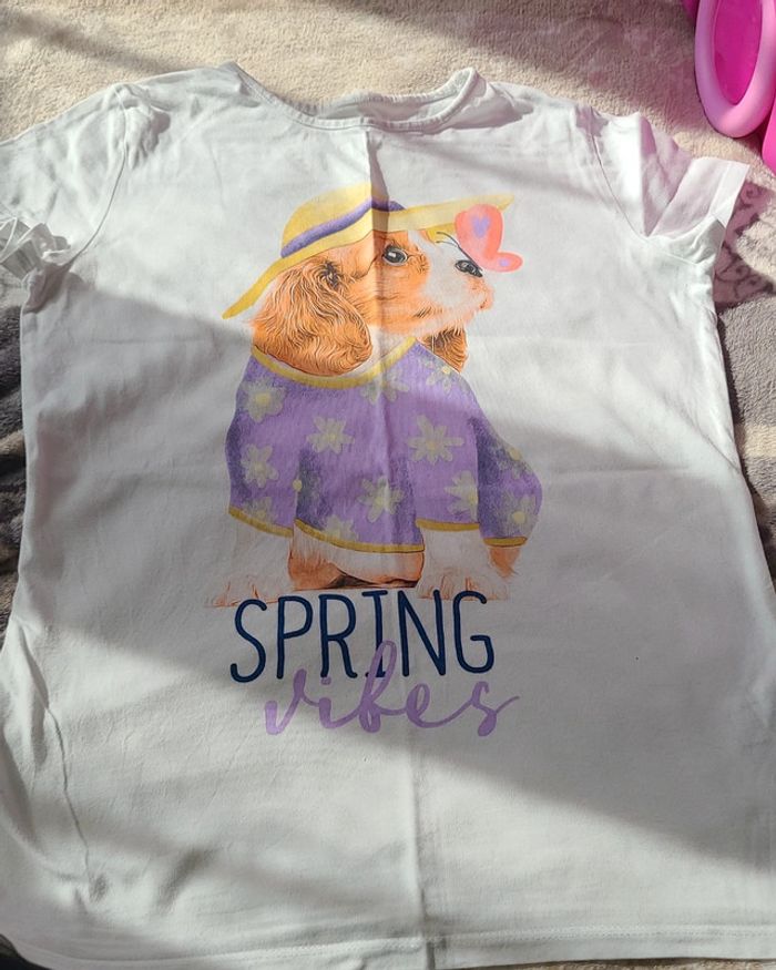 T-shirt fille 12 ans in extenso