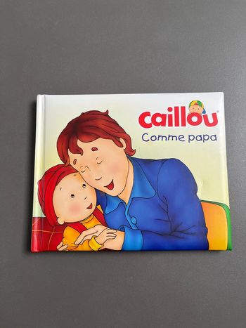 Livre caillou comme papa