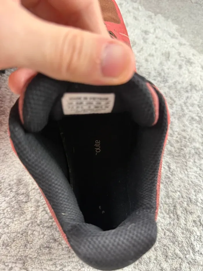 Salomon SpeedCross 6 - Black & Orange & Bordeaux - photo numéro 17