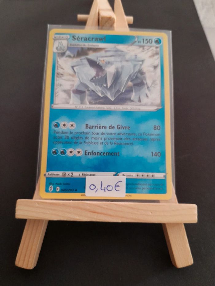 Carte Pokémon Séracrawl 45/203