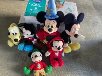 Lot de 6 peluches