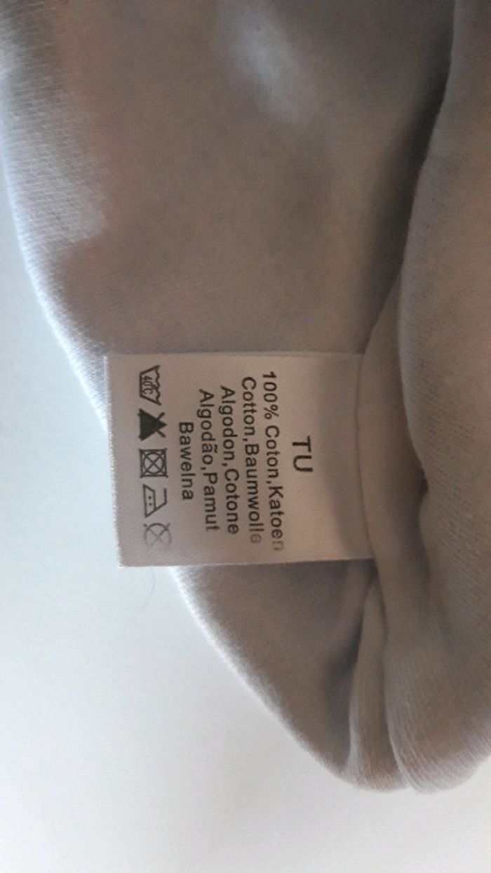 Bonnet bébé bleu taille unique - photo numéro 4