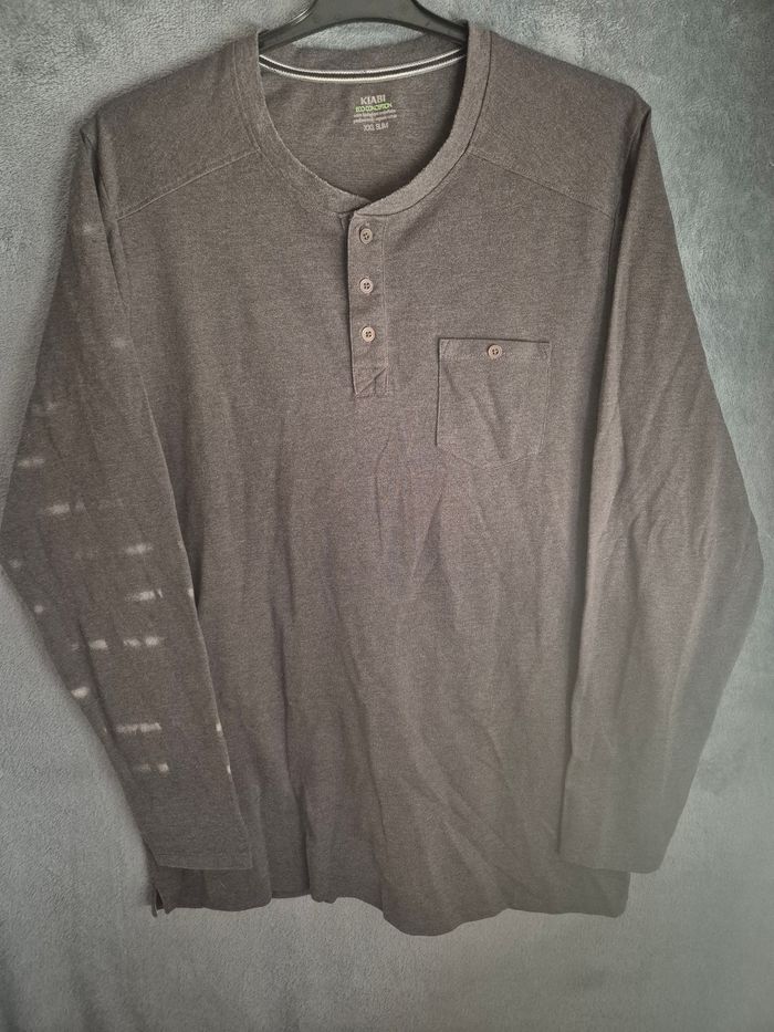 Tee shirt manches longues kiabi