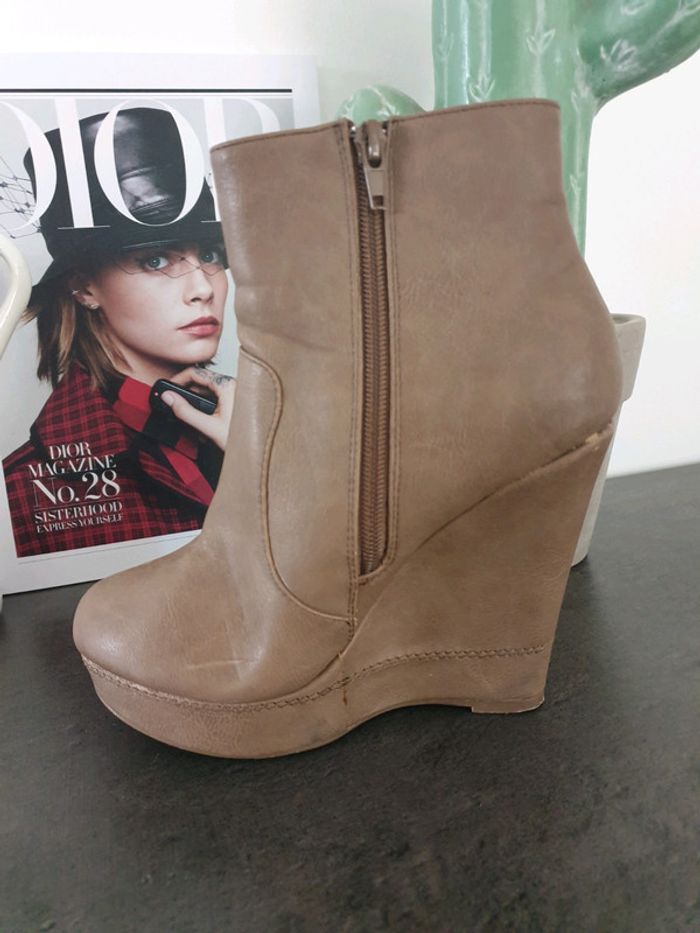 Bottines compensé - photo numéro 2
