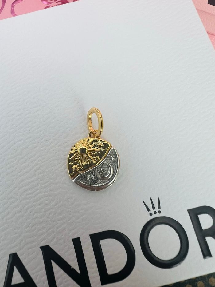 Médaillon talisman ma lune et mon soleil séparables - photo numéro 9