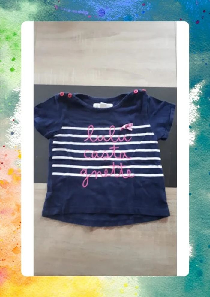 Lot tshirts ML et MC 2 ans - photo numéro 2