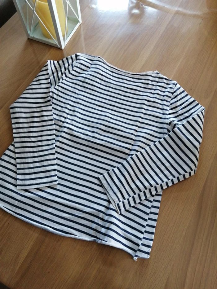 Tee shirt marinière - photo numéro 5