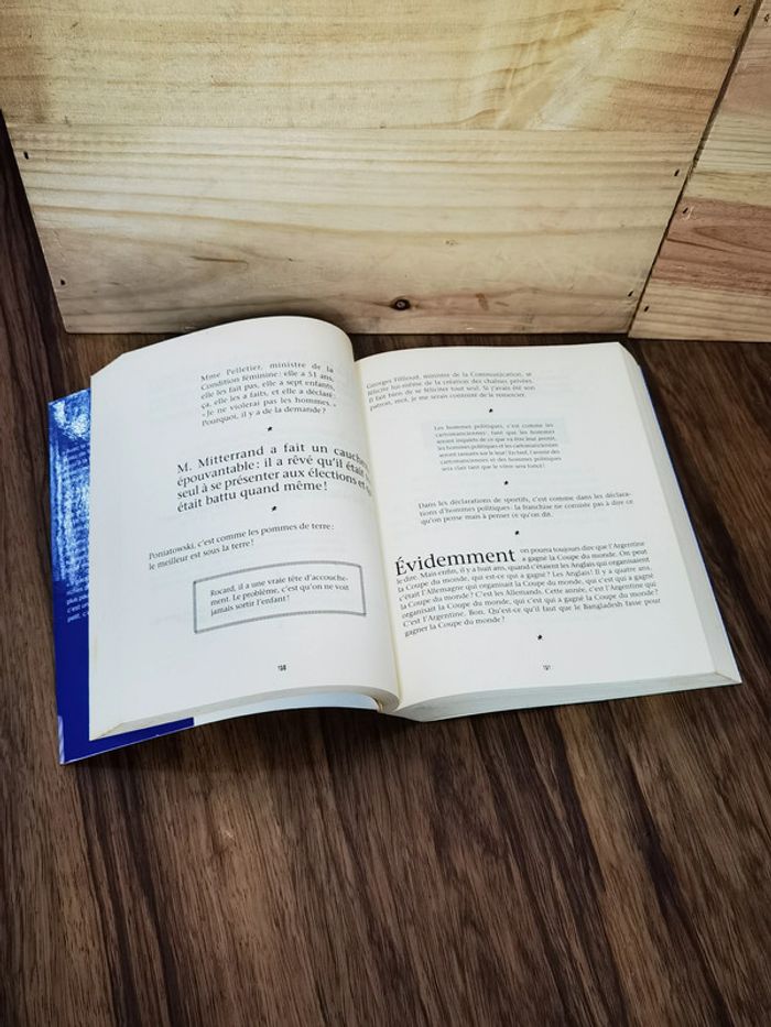 D4297 - livre " Coluche" le pavé - photo numéro 3