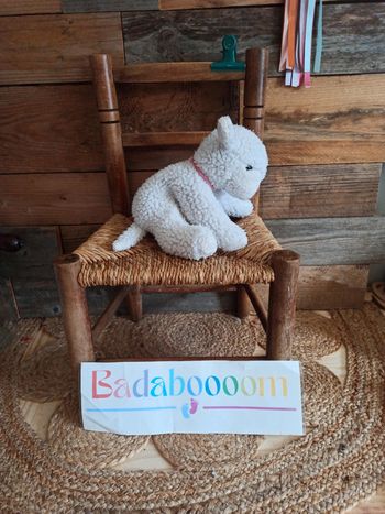 Peluche mouton agneau Boulgom vintage BE