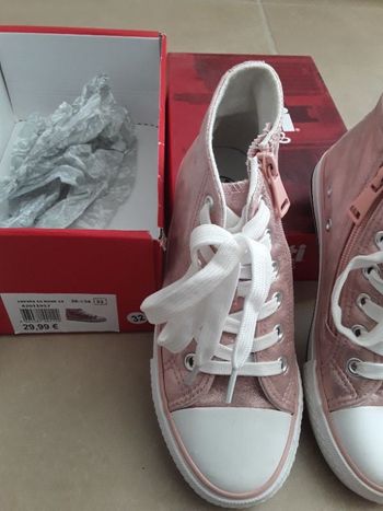 Baskets type CONVERSE fille 32 XTI KIDS NEUVES
