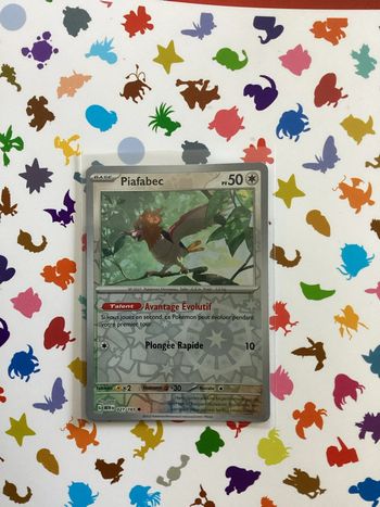 carte Pokémon piafabec reverse 021/165 EV3.5 collection 151 FR neuf sortie de booster