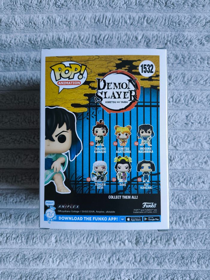 Funko Pop Demon Slayer – Inosuke Hashibira #1532 - photo numéro 3