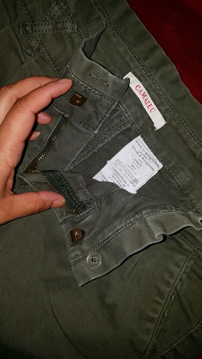 Jupe kaki - photo numéro 3