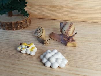 Cycle de vie de l'escargot Figurine animal de la campagne