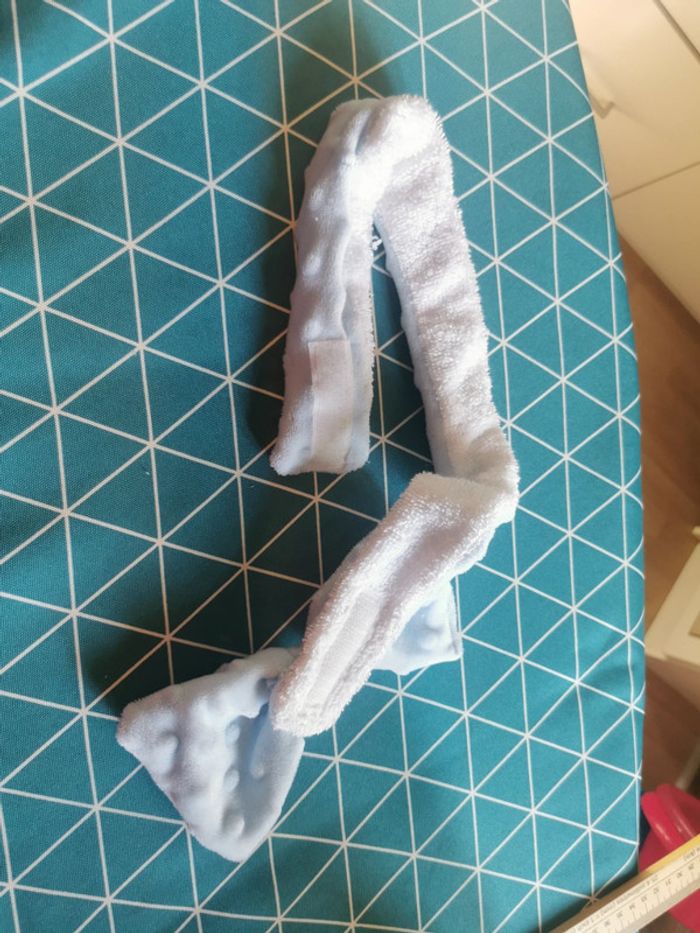 Bandeau pour maquillage soin ou autre avec noeud - photo numéro 2