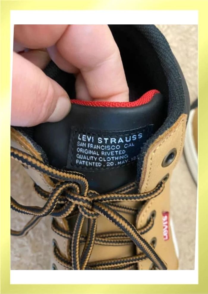 Magnifique paire de bottines légères Levi’s pointure 38 - photo numéro 5